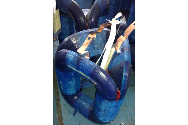 Application Example: Blue Epoxy on Iron‑Core Surface